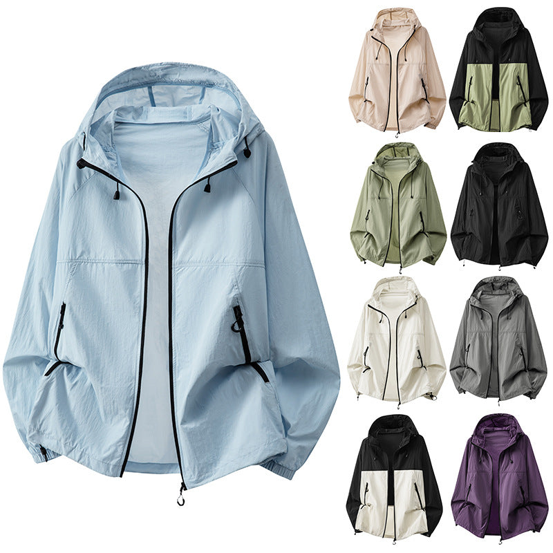 Herren Technische Kapuzenjacke mit Reißverschluss – Taviero