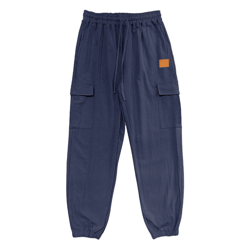 Herren Cargo-Hose mit elastischem Bund und praktischen Taschen Echoarchiv