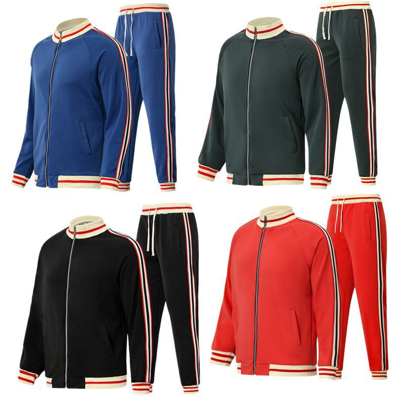 Herren Sportliches Trainingsanzug mit modernem Design und funktionalen Details Echoarchiv