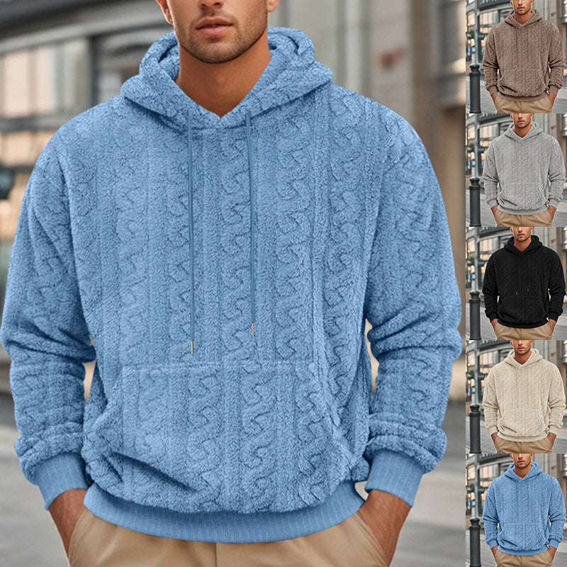 Herren kuscheliger Oversized Hoodie Echoarchiv