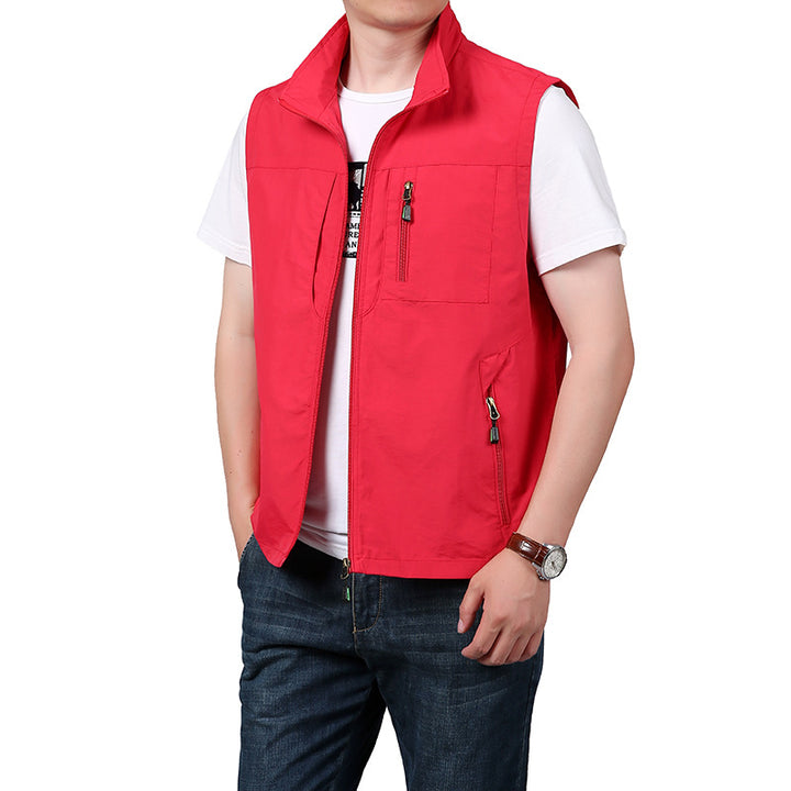 Herren Multifunktionale Outdoor-Weste Echo Archiv