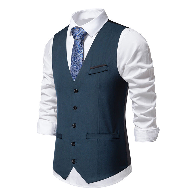 Herren elegante Weste im klassischen Stil mit modernem Schnitt Echoarchiv