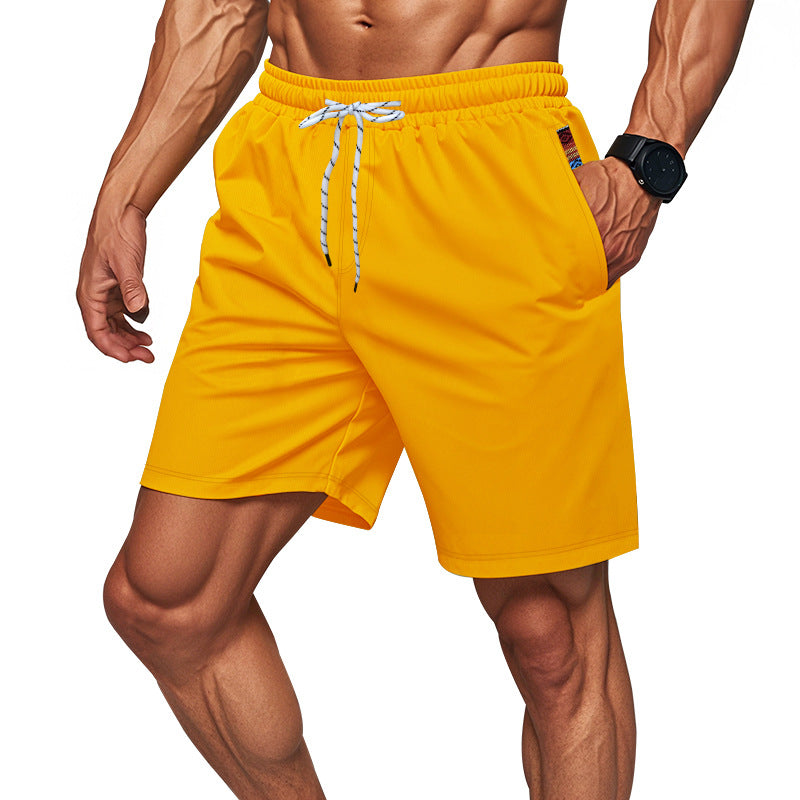 Herren sportliche Schwimmshorts mit elastischem Bund und Taschen Echoarchiv