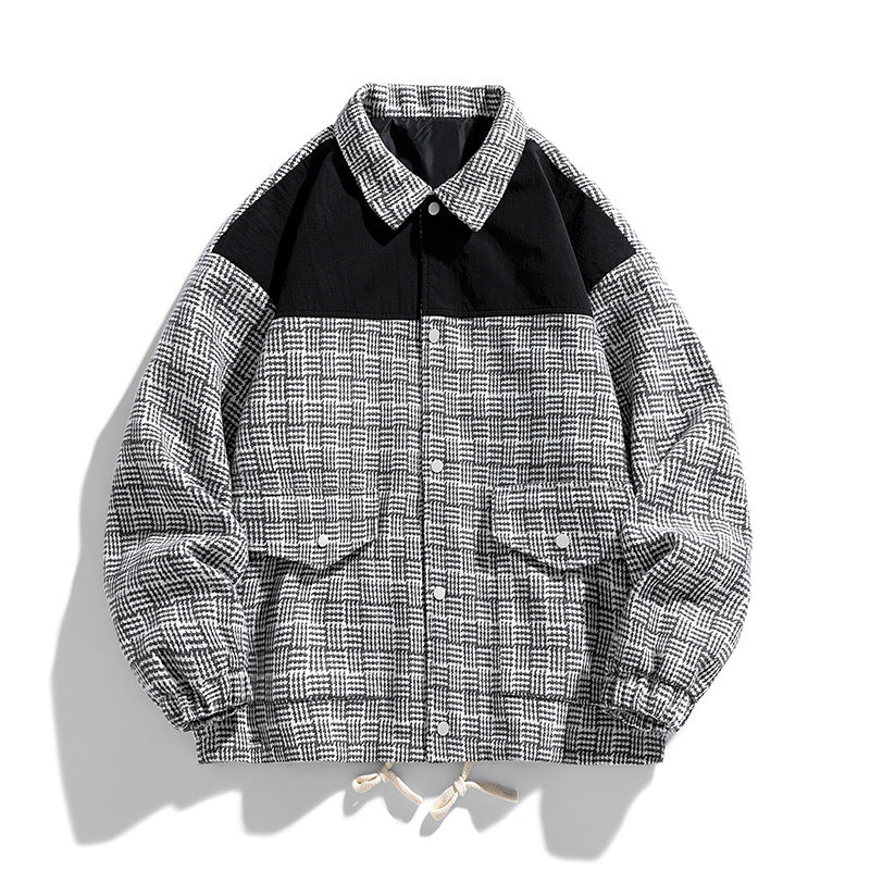 Herren Übergroße Utility-Jacke Echo Archiv