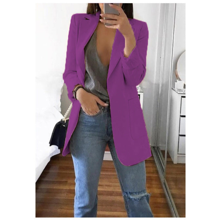 Damen eleganter Blazer mit tailliertem Schnitt und praktischen Taschen Echo Archiv