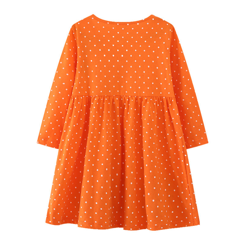 Kleines Mädchen Langarmkleid Echo Archiv
