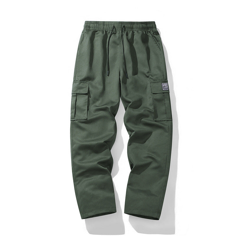 Herren Bequeme Karo Cargo-Hosen Echo Archiv