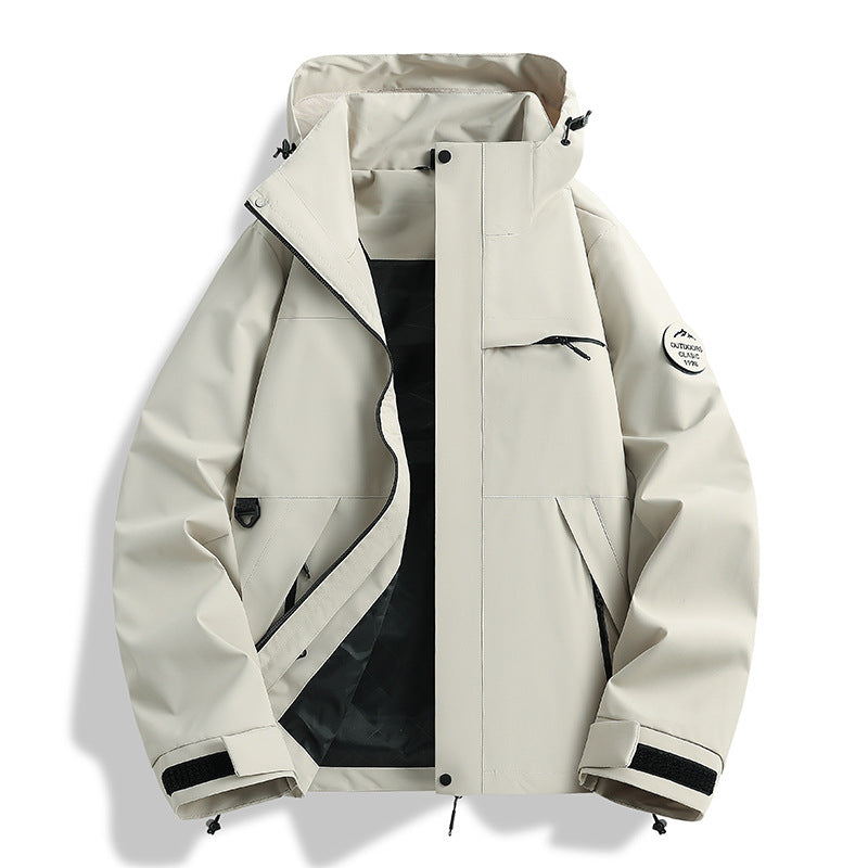 Herren Wasserabweisende Outdoorjacke Echo Archiv