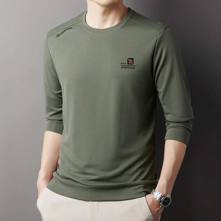 Herren funktionales Langarmshirt mit atmungsaktiver Struktur und innovativen Eigenschaften Echoarchiv