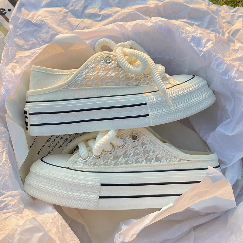 Damen Bequeme Sneakers mit trendy Plateau von Echo Archiv