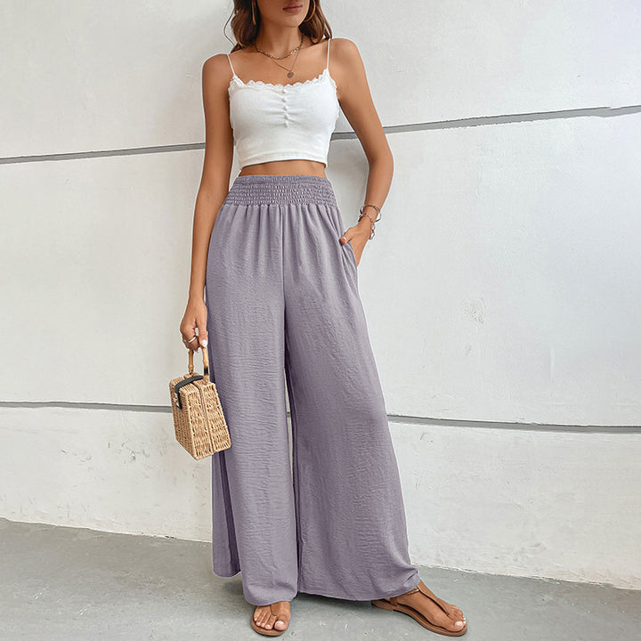 Damen Elegante Weite Sommerhose Echo Archiv