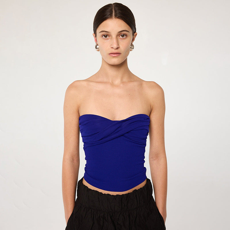 Damen Bandeau-Crop-Top Echo Archiv