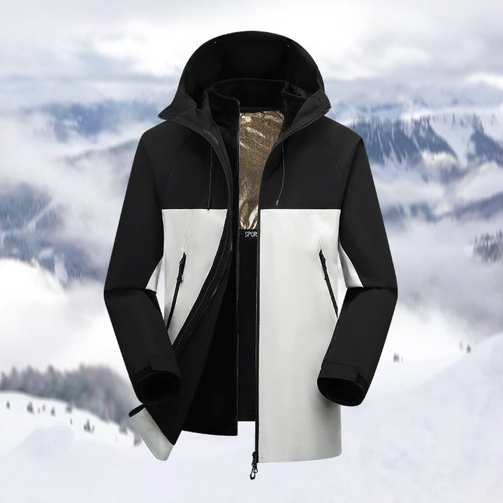 Herren Outdoor-Jacke mit winddichter und wasserabweisender Beschichtung Echoarchiv