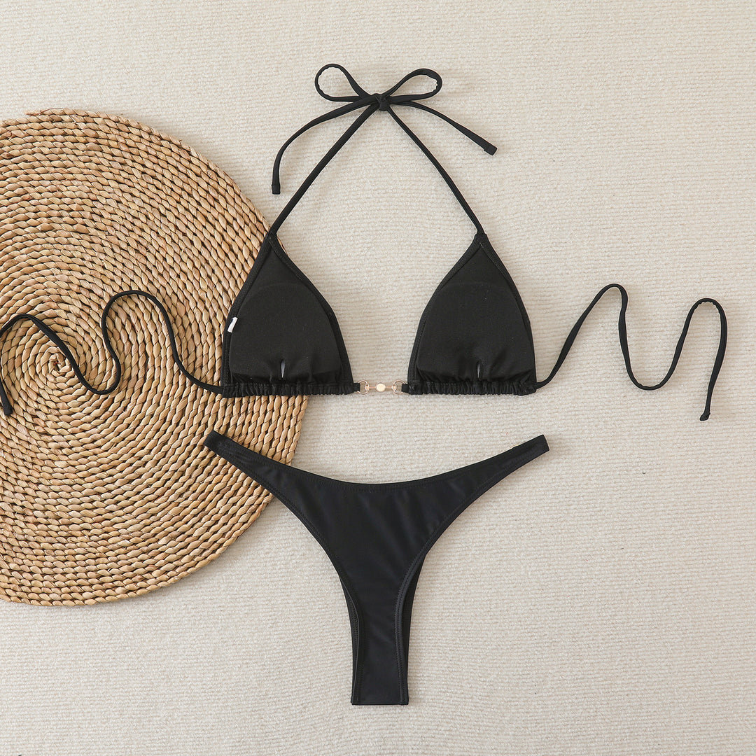 Damen Triangel-Bikini mit eleganten Verzierungen Echo Archiv