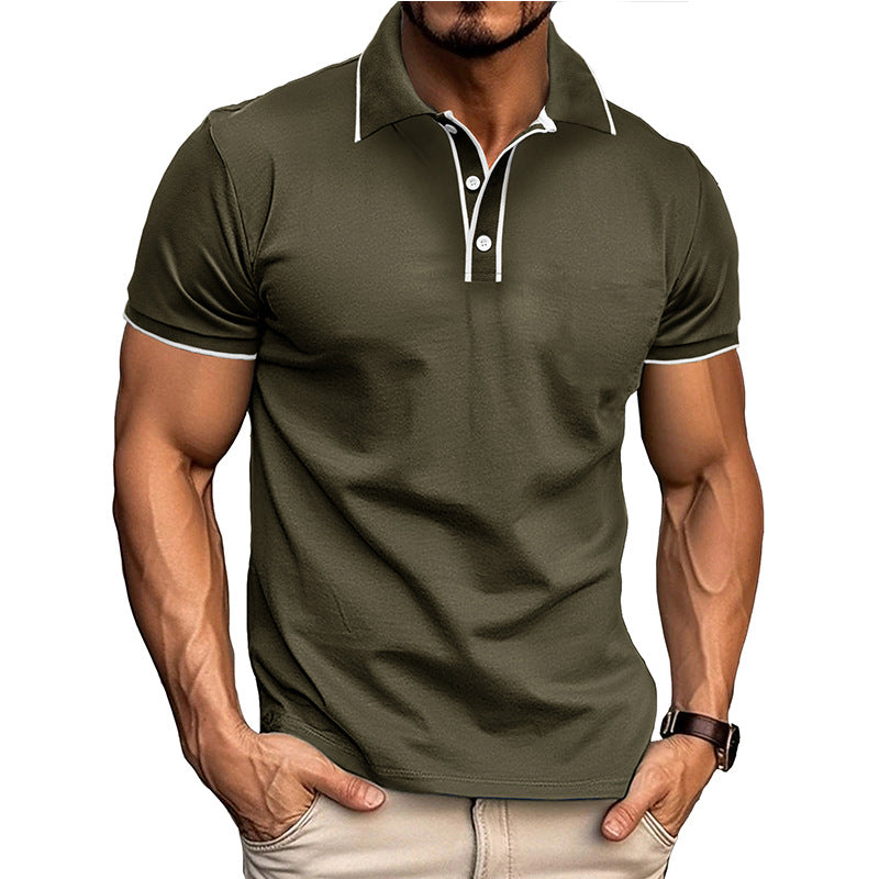 Herren Sportliches Poloshirt mit modernem Schnitt Echoarchiv