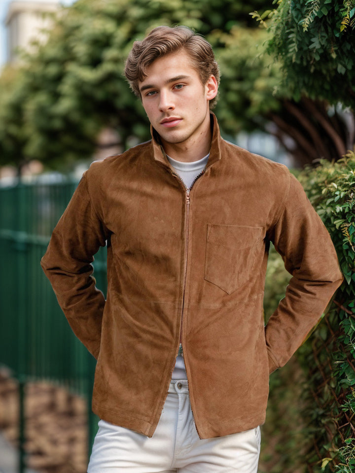 Herren Jacke aus hochwertigem Wildleder Echoarchiv
