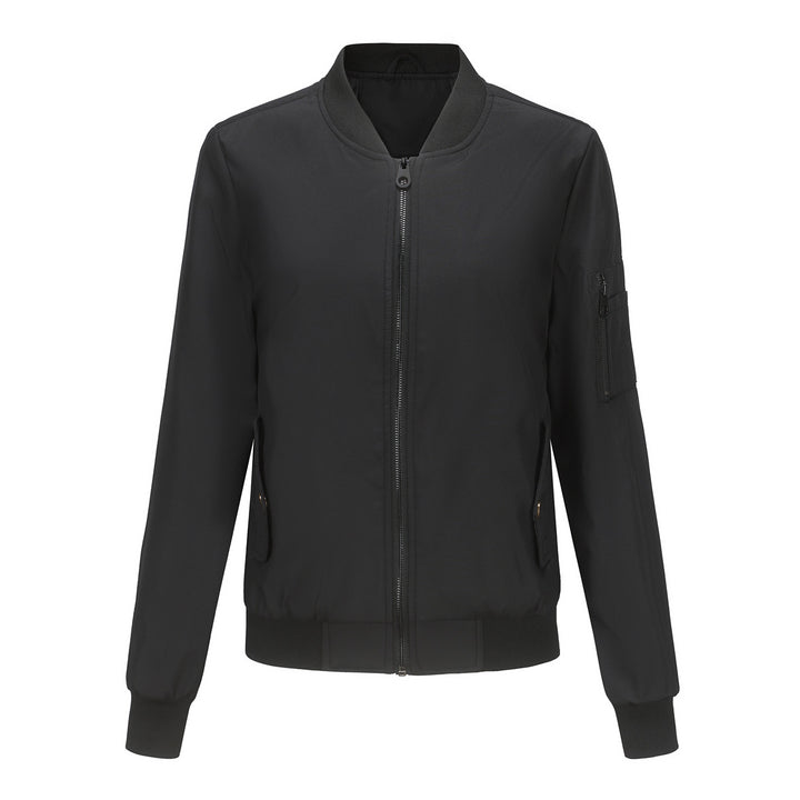 Damen nan leichte Bomberjacke mit Ärmeltasche, kontrastbündchen und sportiver Passform Echo Archiv