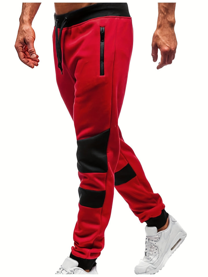 Herren Sportliche Jogginghose mit stylischen Kontrastdetails Echoarchiv