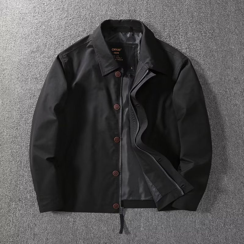 Herren modische Übergangsjacke mit vielseitigem Schnitt und praktischen Taschen Echoarchiv