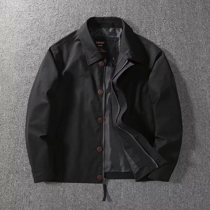 Herren modische Übergangsjacke mit vielseitigem Schnitt und praktischen Taschen Echoarchiv