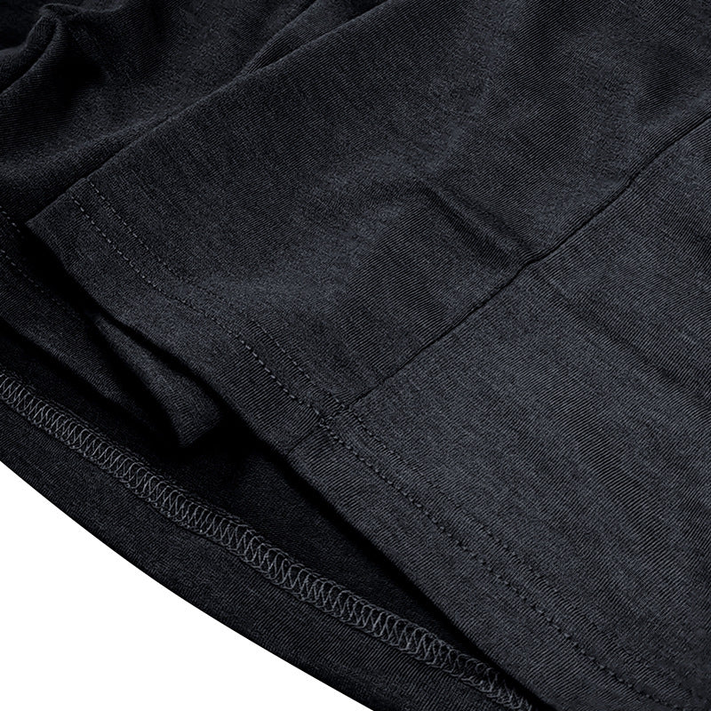 Herren Langarmshirt mit modernem Stehkragen Echoarchiv