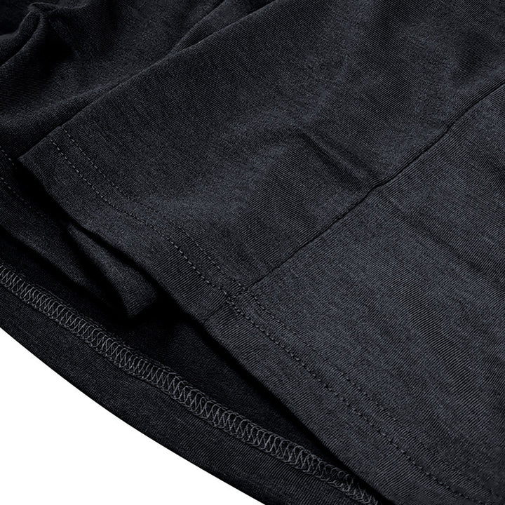 Herren Langarmshirt mit modernem Stehkragen Echoarchiv