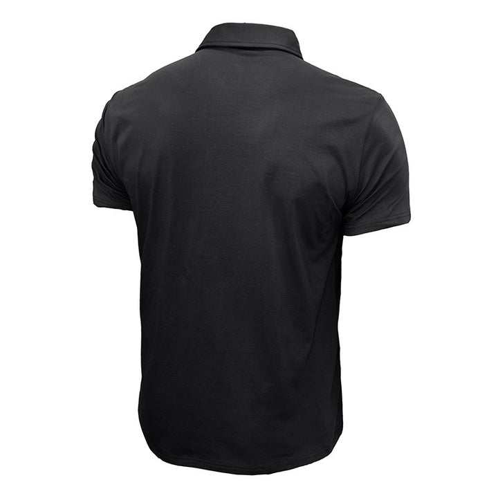 Herren Polohemd mit modernem Schnitt und strapazierfähigem Material Echoarchiv