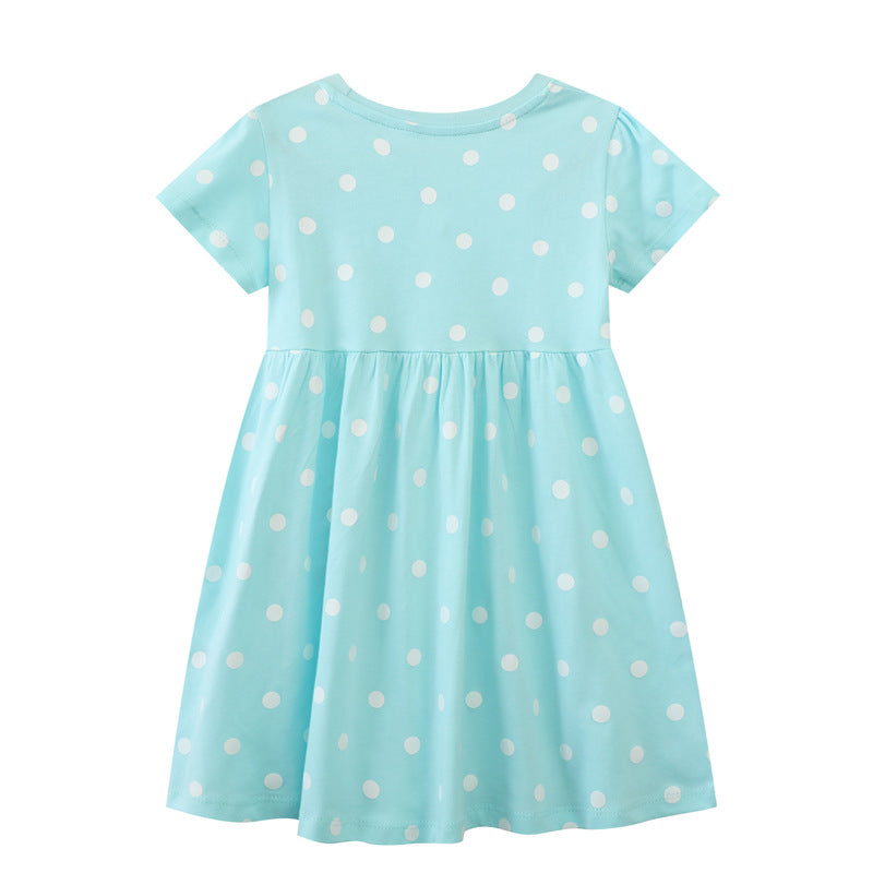 Mädchen Sommerkleid mit bezauberndem Eiskreismodell Echo Archiv