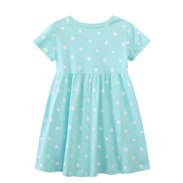 Mädchen Sommerkleid mit bezauberndem Eiskreismodell Echo Archiv