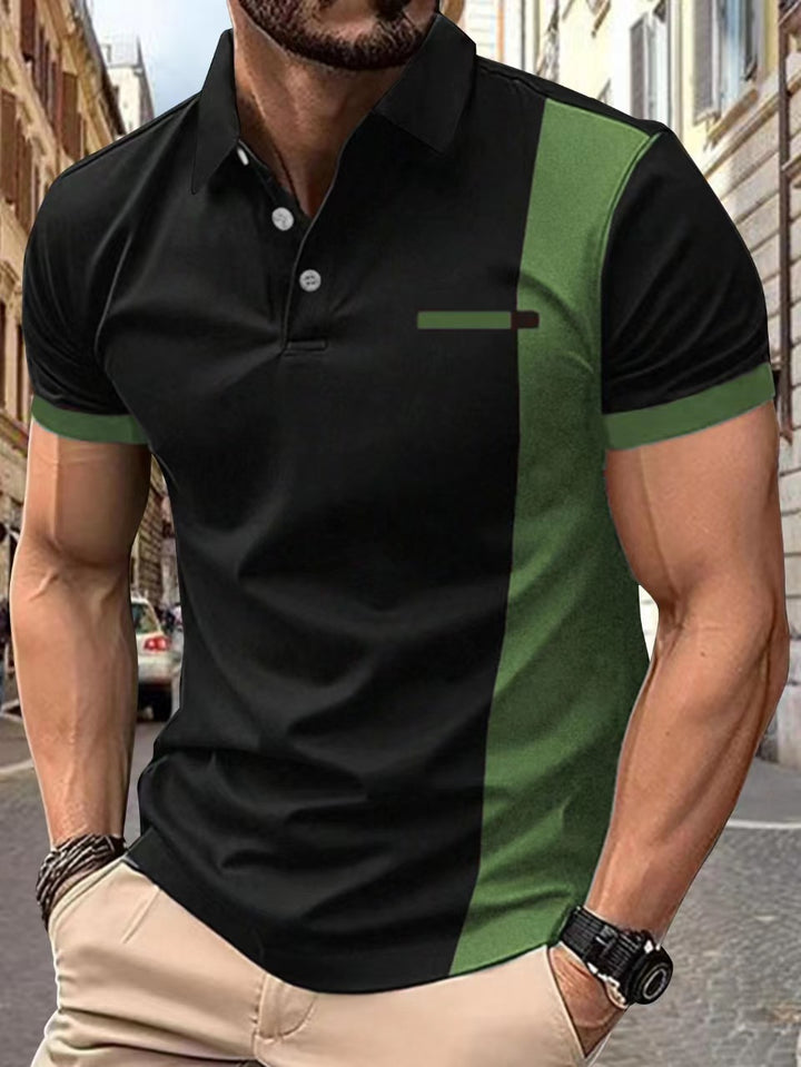 Herren Sportliches Kurzarm-Poloshirt Echoarchiv