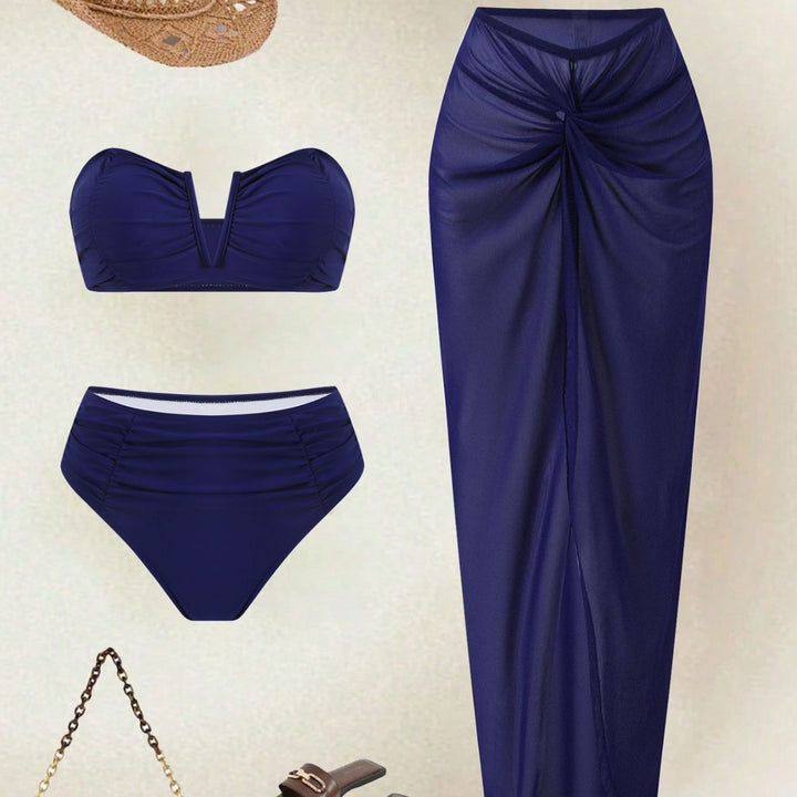 Damen Badeanzug-Set mit elegantem Rock von Echo Archiv