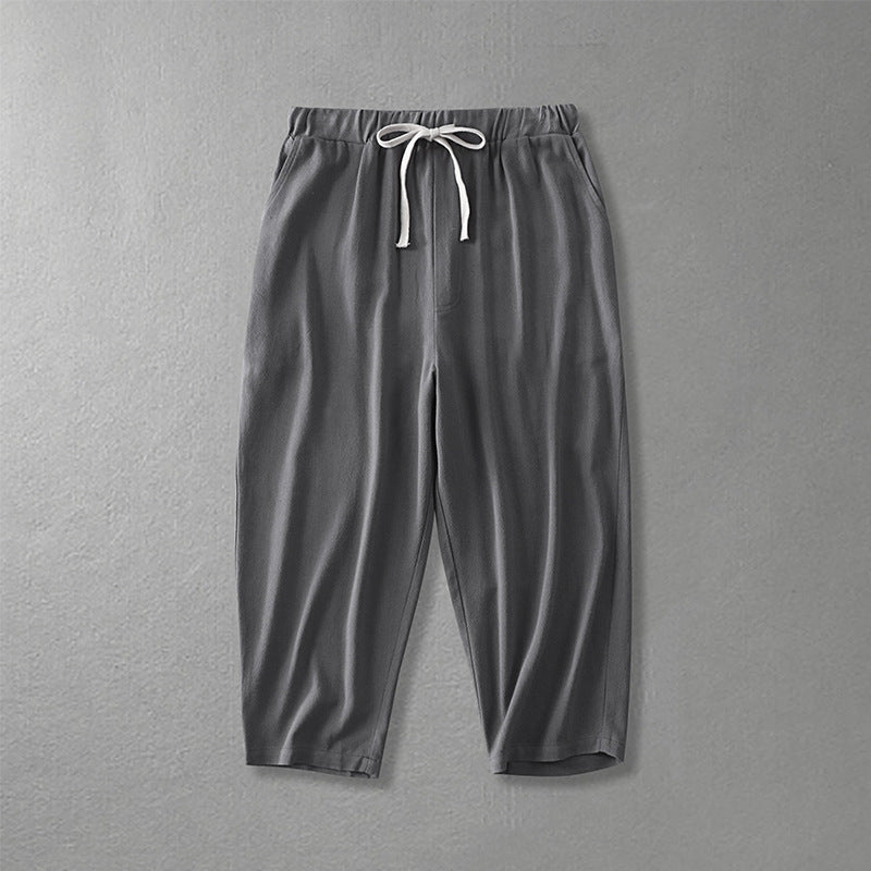Damen Locker geschnittene Freizeit-Hose mit elastischem Bund und Tunnelzug Echoarchiv