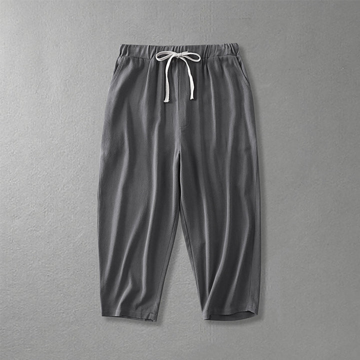 Damen Locker geschnittene Freizeit-Hose mit elastischem Bund und Tunnelzug Echoarchiv
