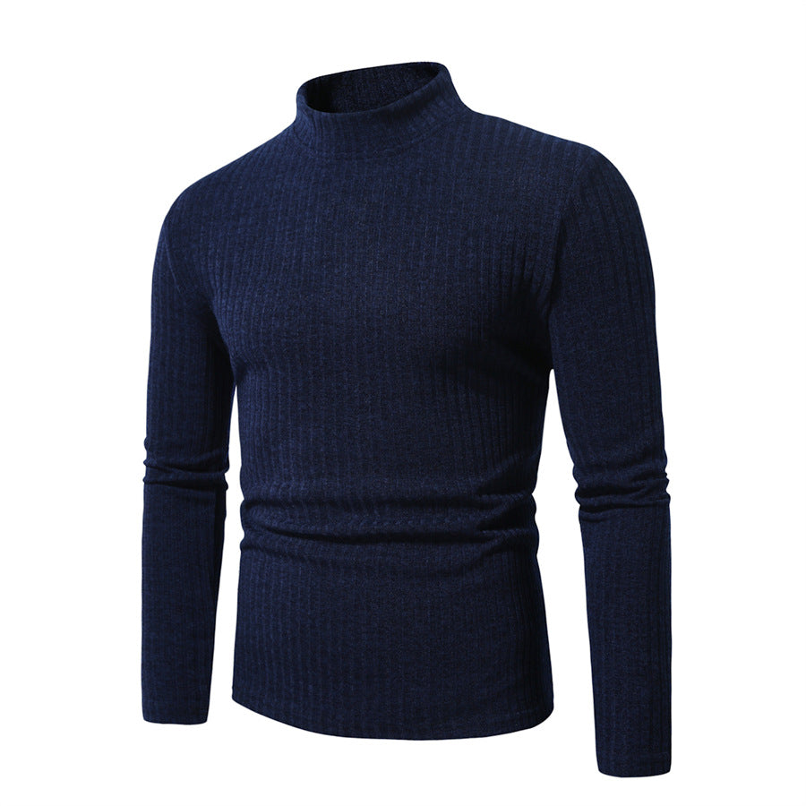 Herren feinstrickender Rollkragenpullover Echoarchiv