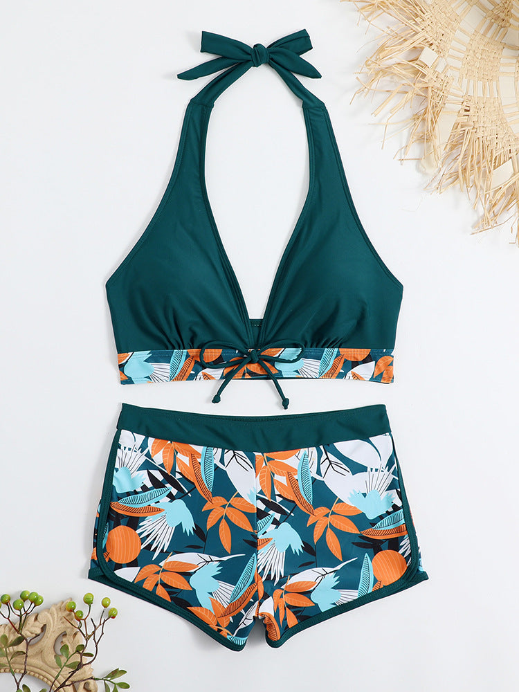Damen Sportliches Bikini-Set mit verdecktem Bauch Echo Archiv