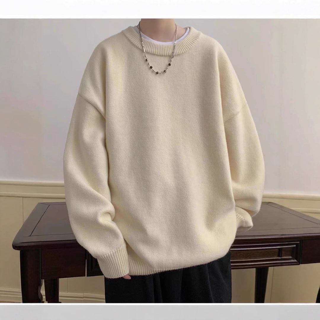 Damen Bequemer Oversized Pullover Echoarchiv