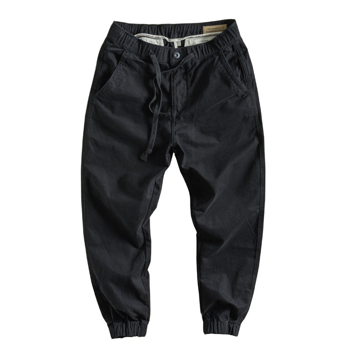 Herren Angesagte Cargo-Hosen mit Gummizug Echo Archiv