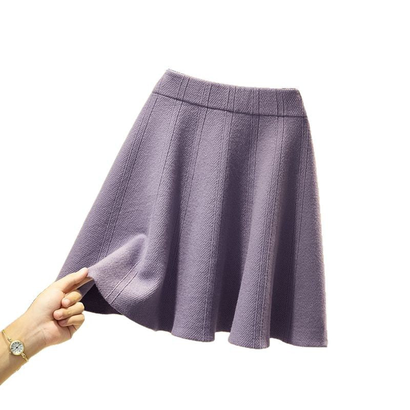 Damen Weit geschnittener, eleganter Midirock Echo Archiv