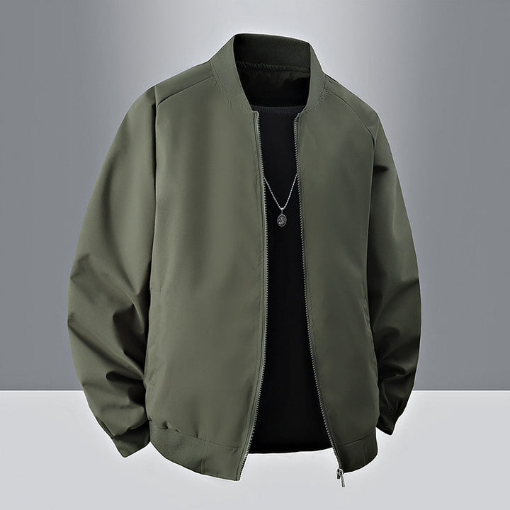 Herren Bomberjacke mit hohem Kragen und praktischen Taschen Echo Archiv