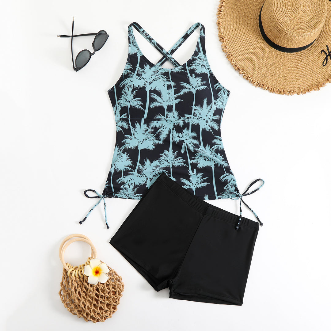 Damen Tankini-Oberteil mit sportlichen Shorts Echo Archiv