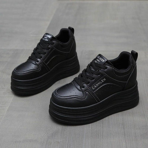 Damen modische Plateau Sneakers Echo Archiv
