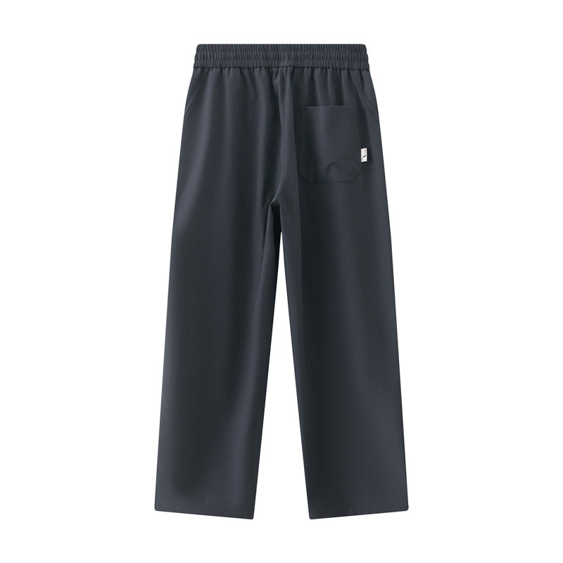 Herren Weite Relaxed-Cargo-Freizeithose mit Tunnelzugbund & Multifunktions‑Taschen Echoarchiv