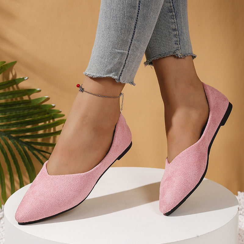 Damen elegante Ballerinas mit spitzer Zehenpartie und ultraleichter Sohlenkonstruktion Echoarchiv