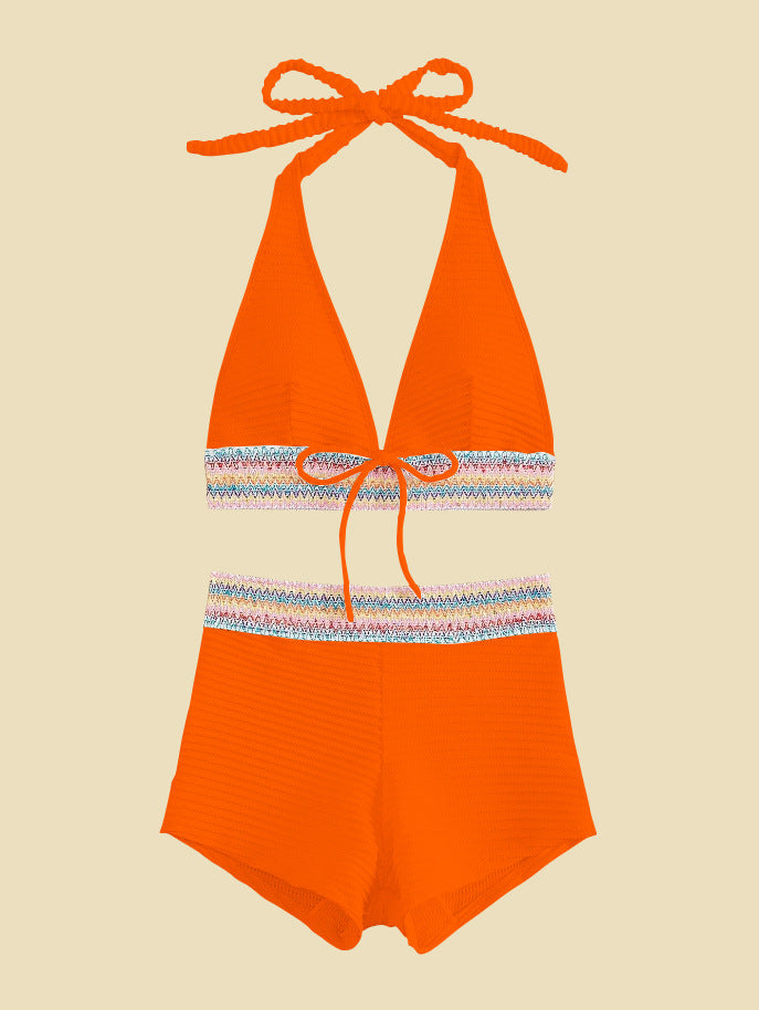 Damen Bikini-Set mit hoch geschnittenen Shorts Echo Archiv