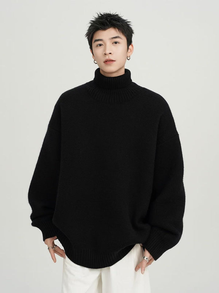 Unisex Oversized Rollkragenpullover Echoarchiv