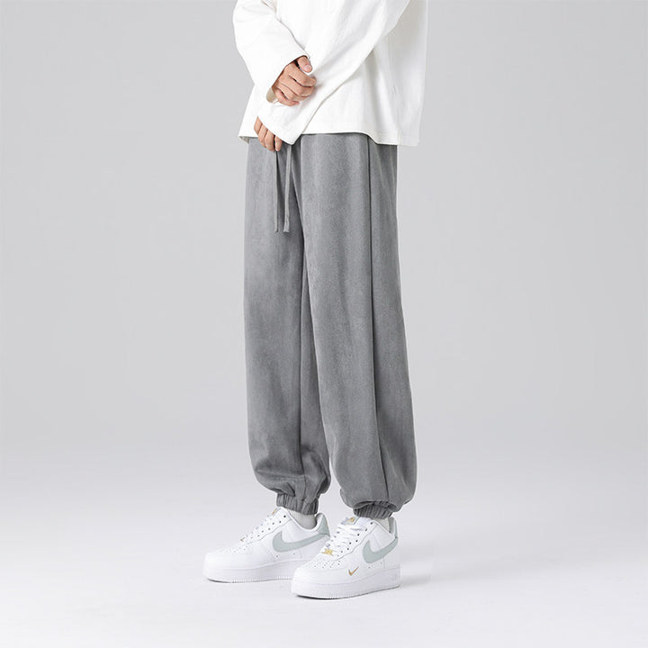 Herren Bequeme Fleece Jogginghose Echo Archiv