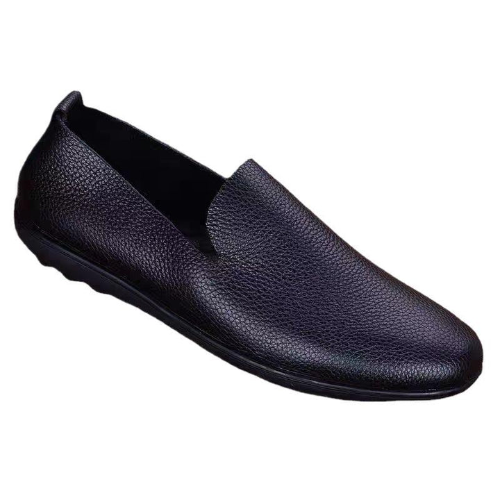 Herren Elegante Ledermokassins Echoarchiv