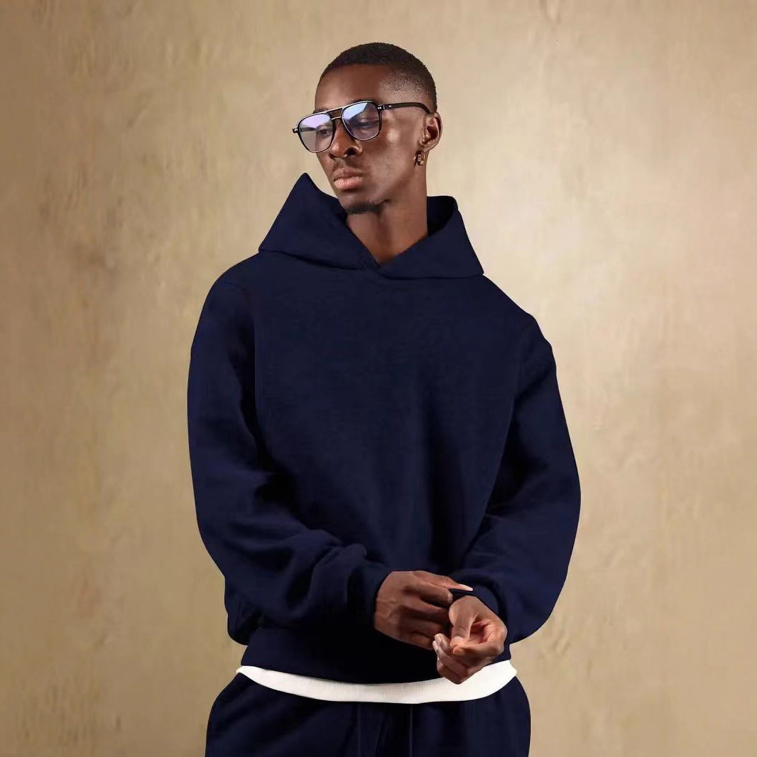 Herren lässiger Kapuzenpullover aus weichem Material Echoarchiv