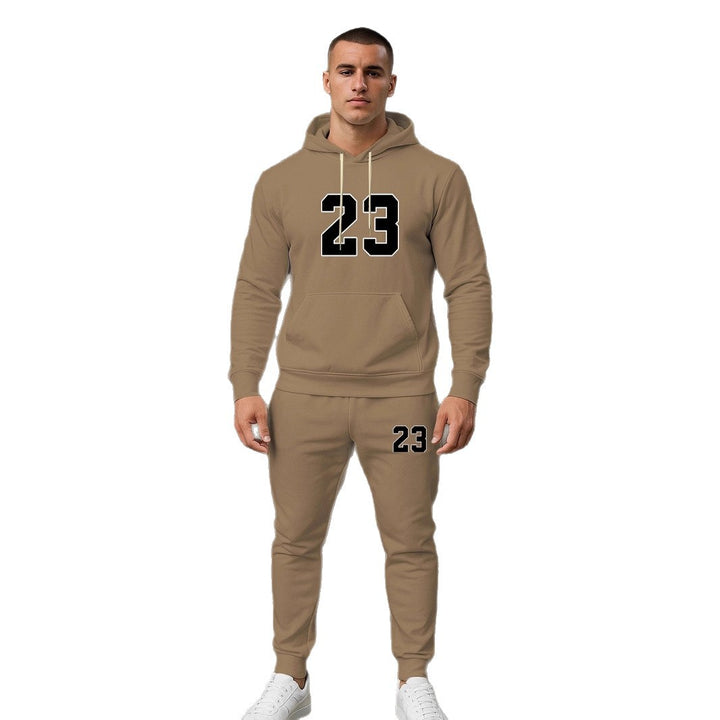 Herren Premium Sportanzug mit lässigem Grafikdesign Echoarchiv