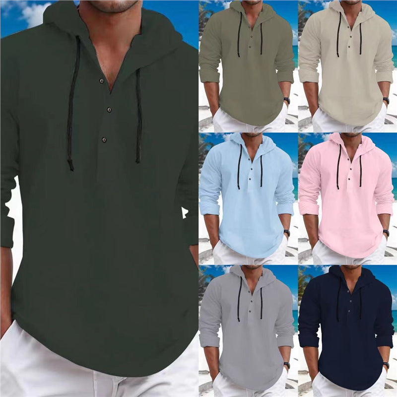 Herren Freizeitpullover mit Kapuze Echoarchiv